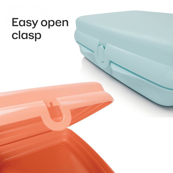Tupperware® Sandwich Keepers - 2 Easy-Open Lunch Boxes for Kids - Image 4