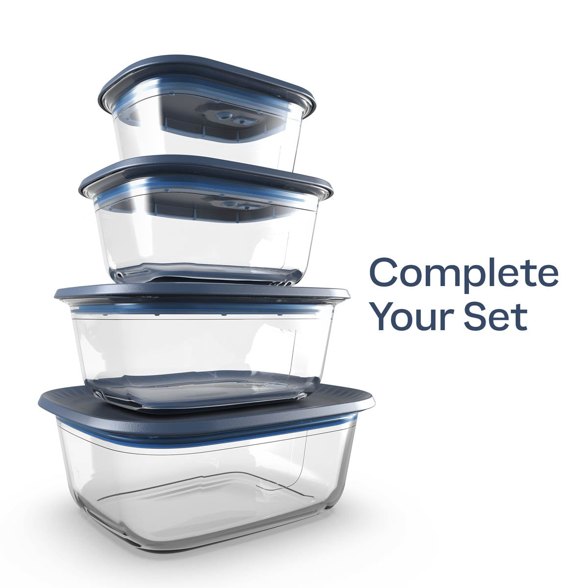 Tupperware Voila™ Glass Food Storage Container | Rectangular Mini - Image 7
