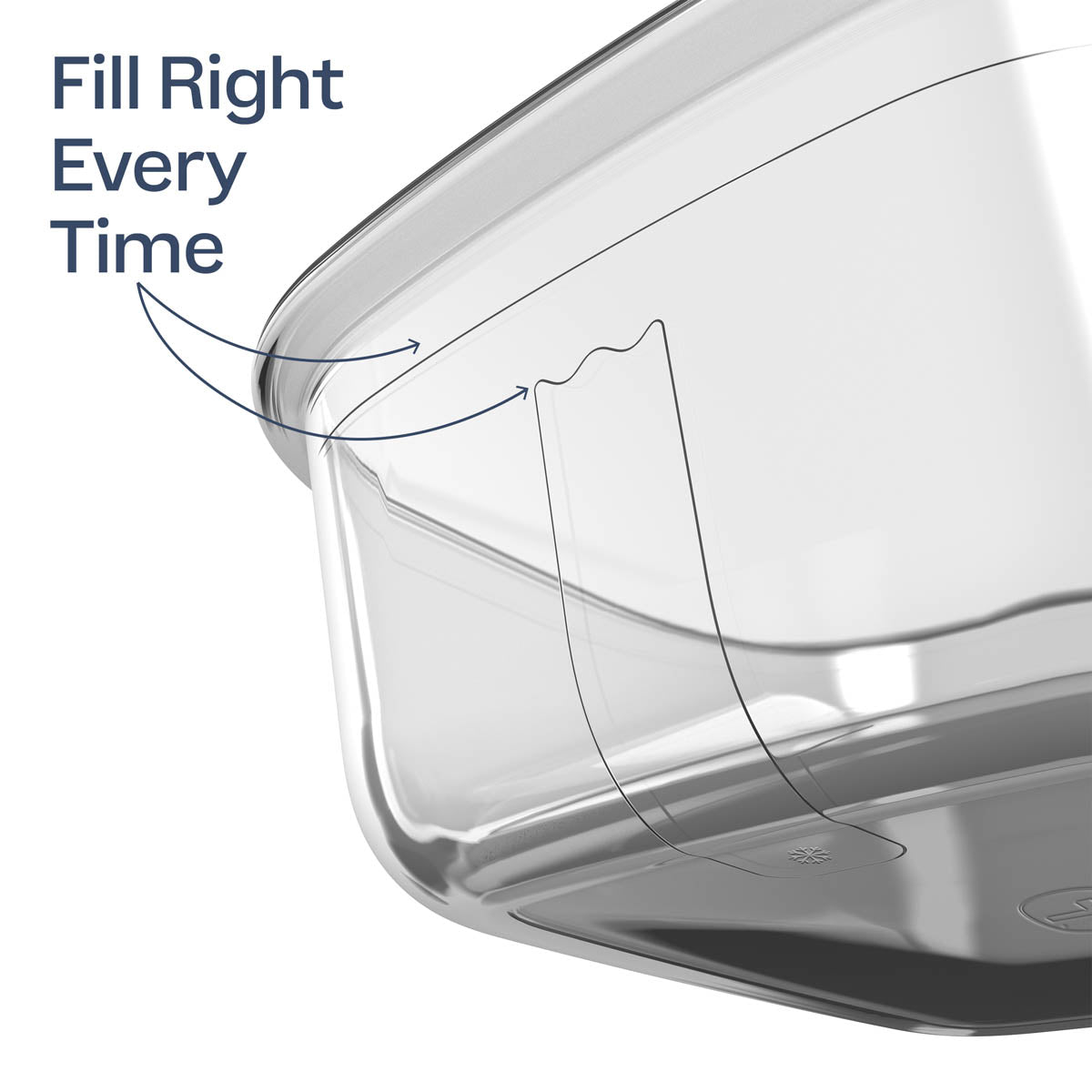 Tupperware Voila™ Glass Food Storage Container | Rectangular Mini - Image 9