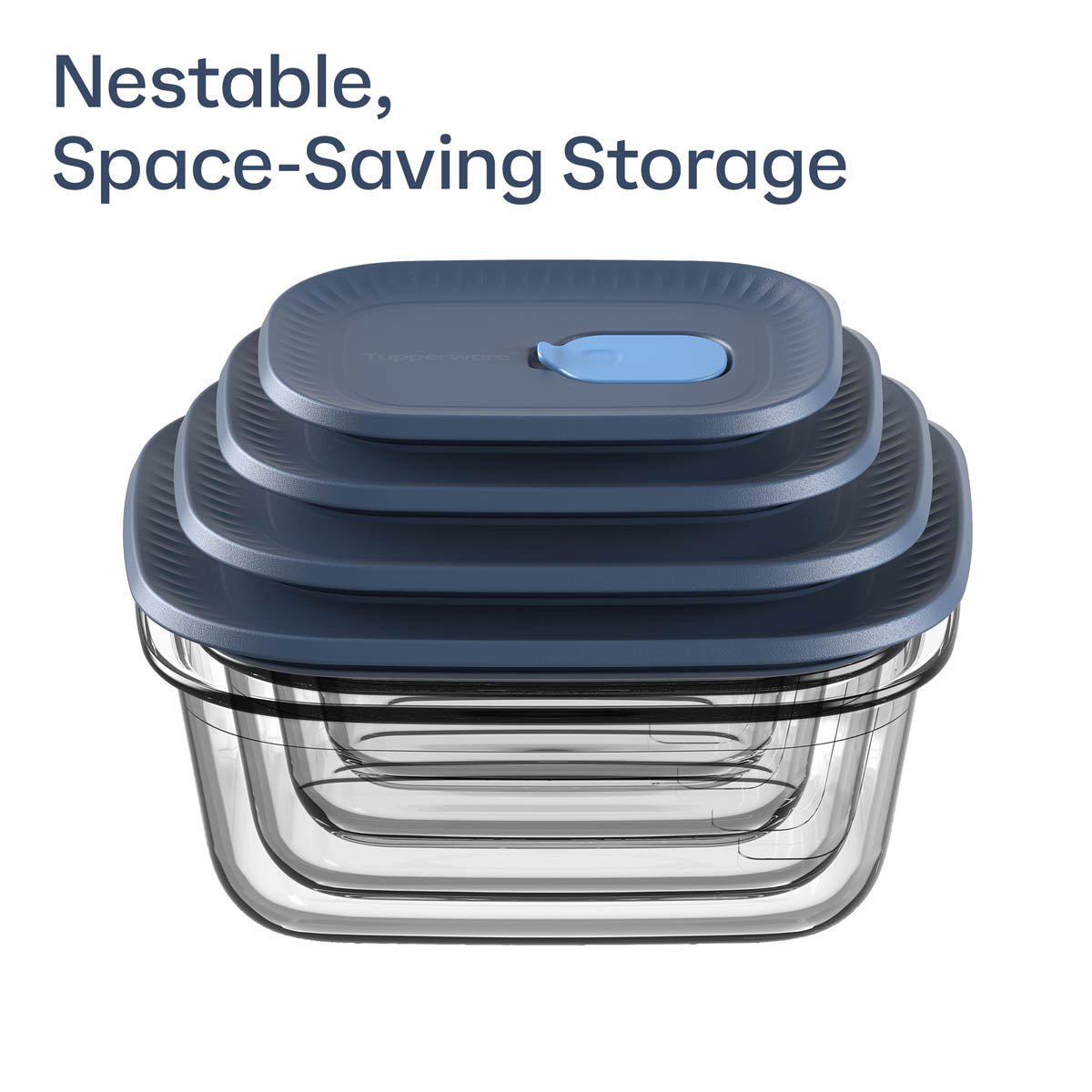 Tupperware Voila™ Glass Food Storage Container | Rectangular Mini - Image 6