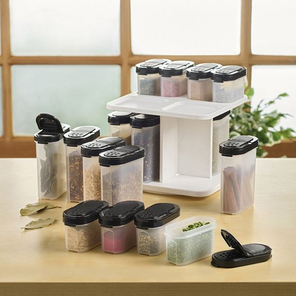 Tupperware® Spice Carousel Set | 17-pc with Small and Large Shaker - Image 3